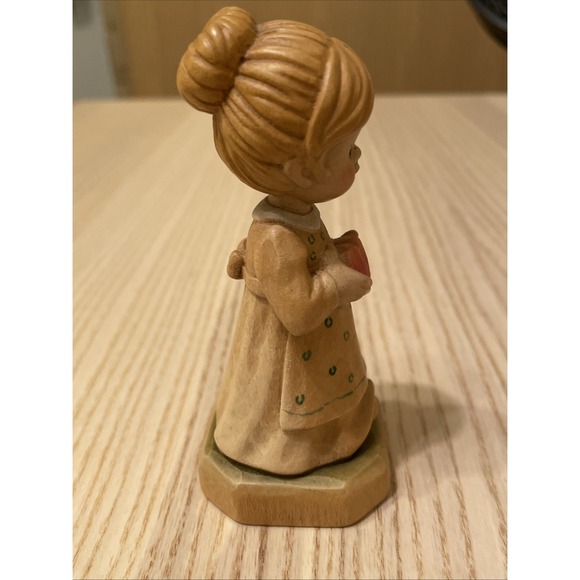 ANRI Sarah Kay Wood Carved Figurine - Picture 4 of 5